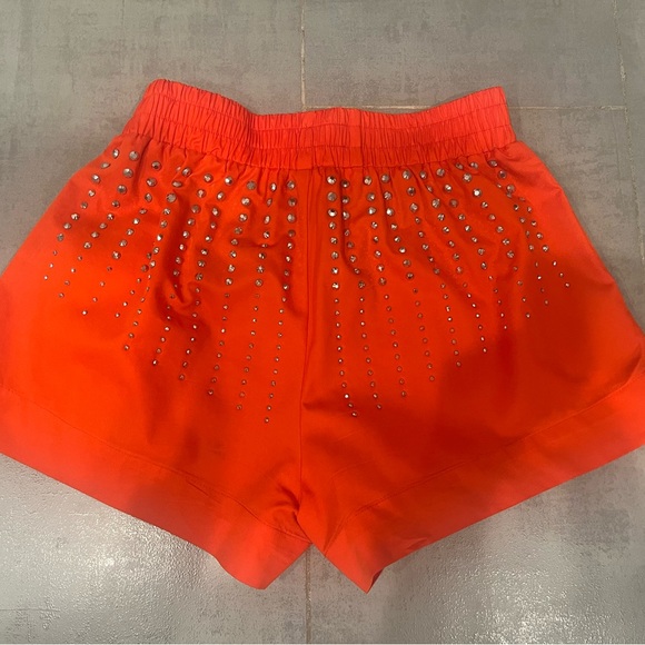 Orange Rhinestone Short - Picture 3 of 8